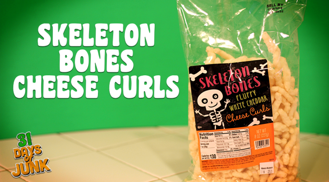 31 Days of Junk: Skeleton Bones Cheese Curls (#30)